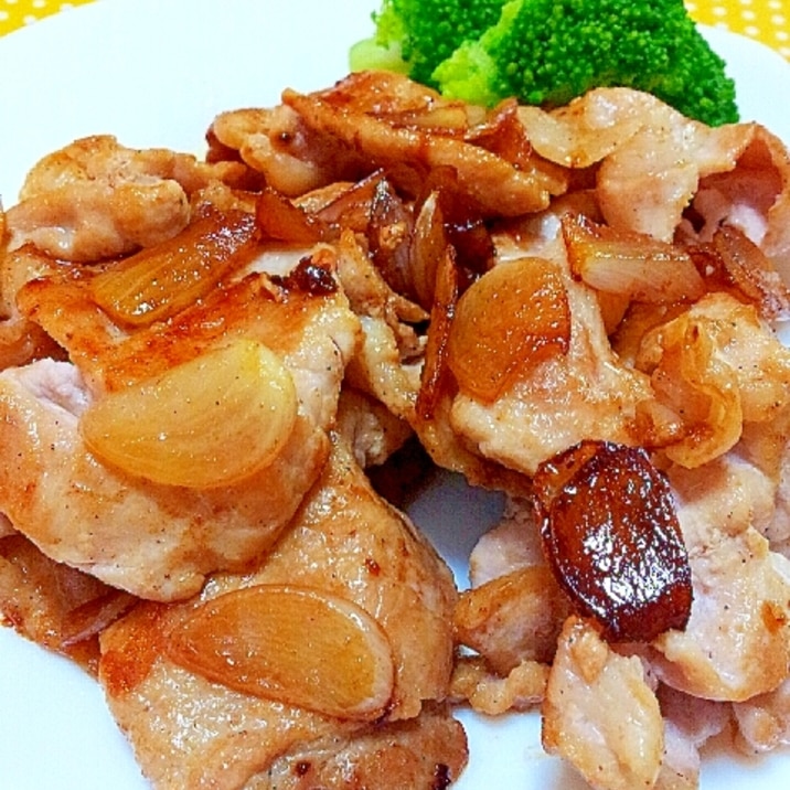 豚薄切り肉の ガーリックバター醤油炒め レシピ 作り方 By ラズベリっち 楽天レシピ